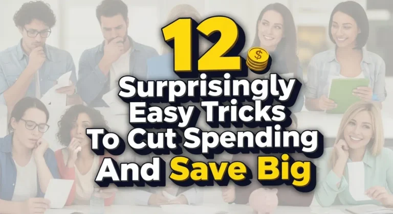 12 Surprisingly Easy Tricks To Cut Spending And Save Big