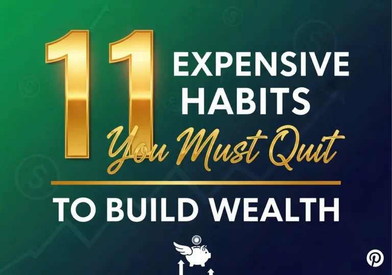 11 Expensive Habits You Must Quit To Build Wealth